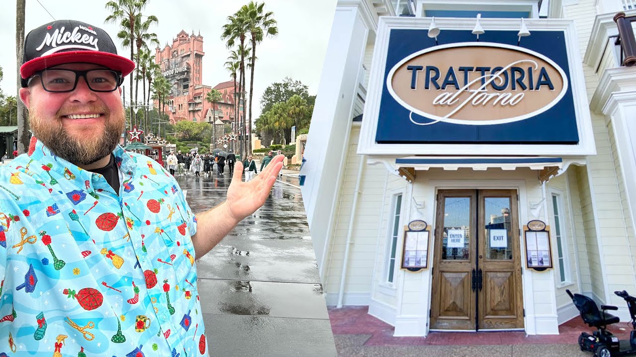 Disney’s Hollywood Studios | The BEST Italian Food In Disney: Trattoria Al Forno | Walt Disney World