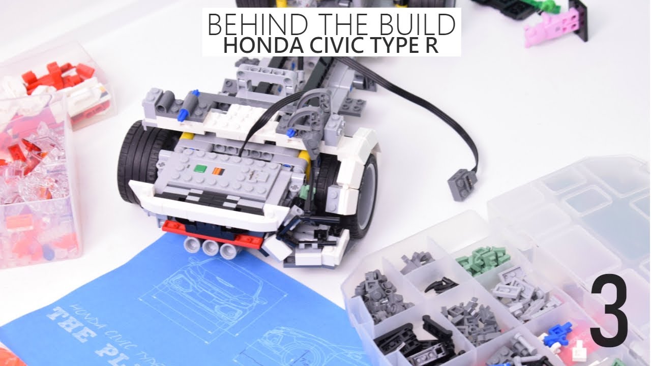 Behind The Build - Lego Honda Civic Type R /ep.3