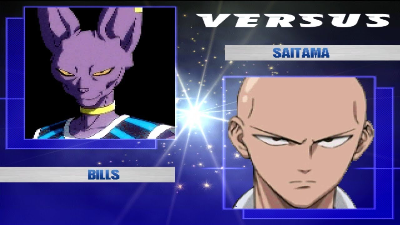 DRAGON BALL LORD BILLS VS ONE PUNCH MAN SAITAMA | FUNNY GAMING