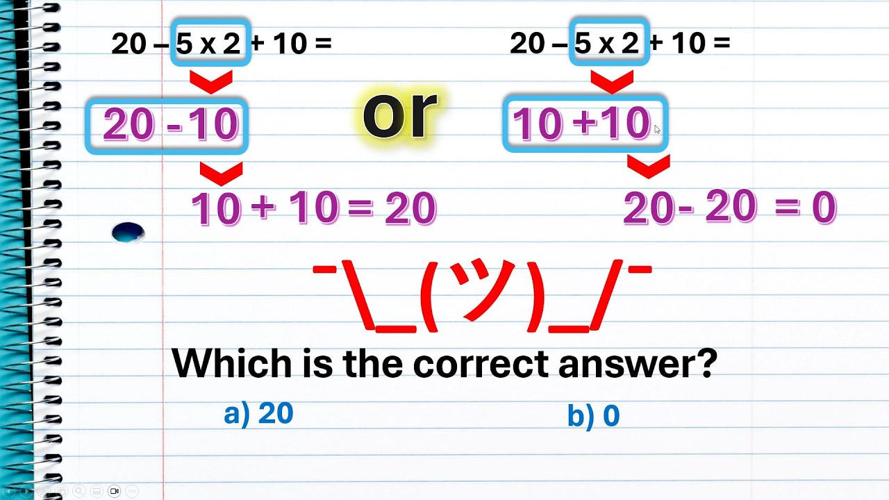 PEMDAS Challenge: Can you solve this CORRECTLY?