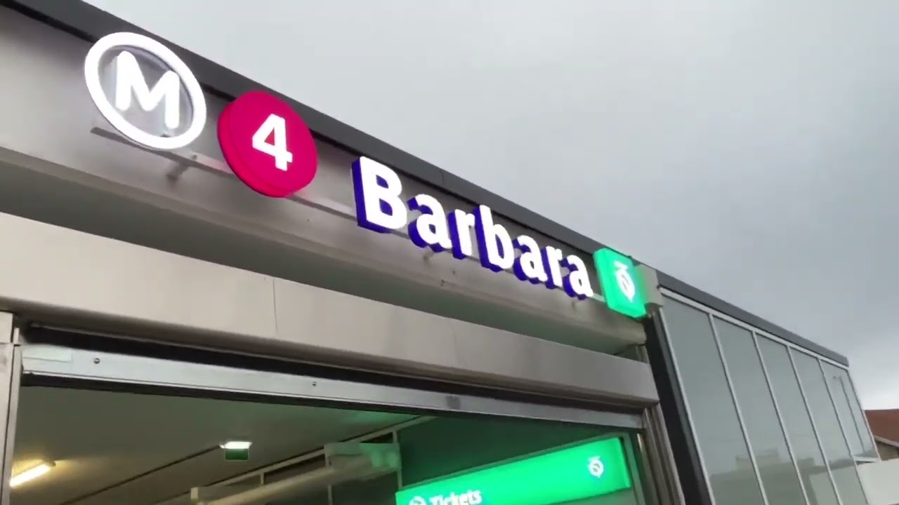 MÉTRO M4 : BARBARA | Métro de Paris RATP