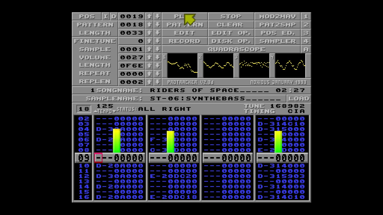 Riders of Space - Amiga 500 module