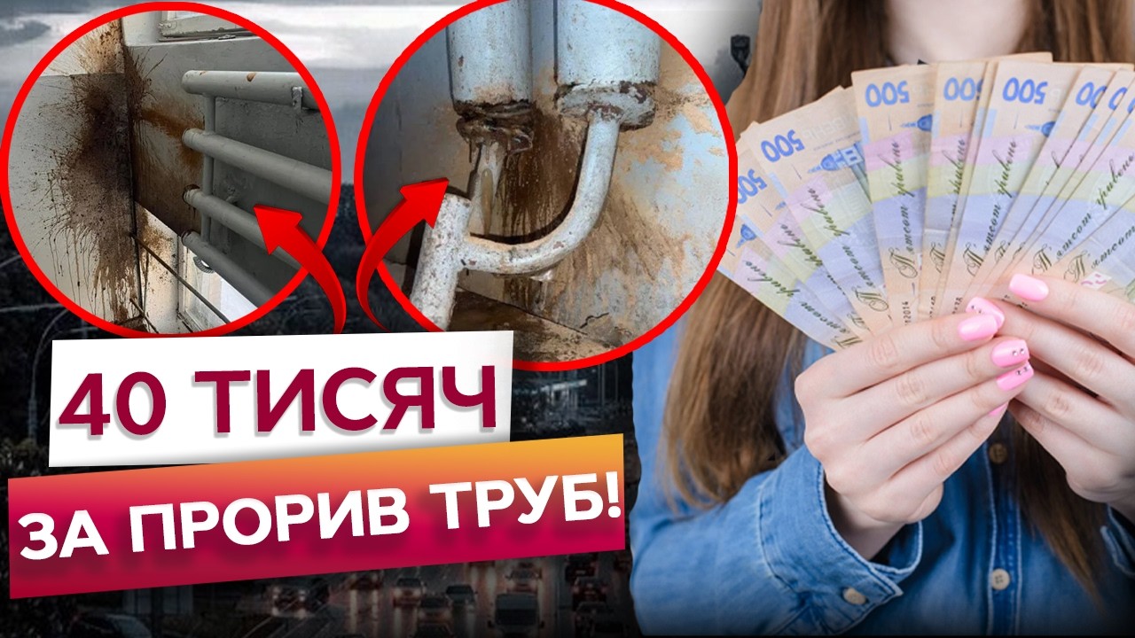 КИЯНИ, УВАГА! Місто ЗАПЛАТИТЬ за прорвані труби! Ось хто може ОТРИМАТИ 40 ТИСЯЧ! Куди звертатись