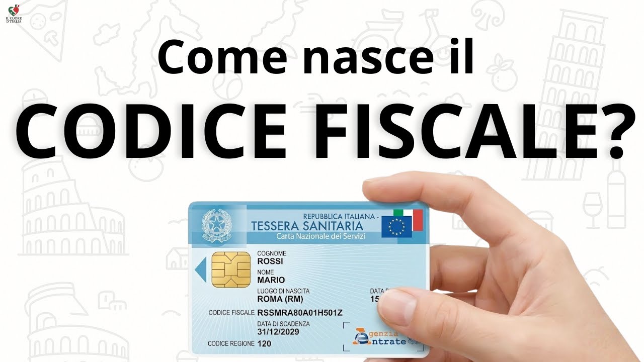 Il Codice Fiscale: L'Invenzione Che Ha Modernizzato L'Italia 🇮🇹💳  | Italiano Facile | Learn Italian