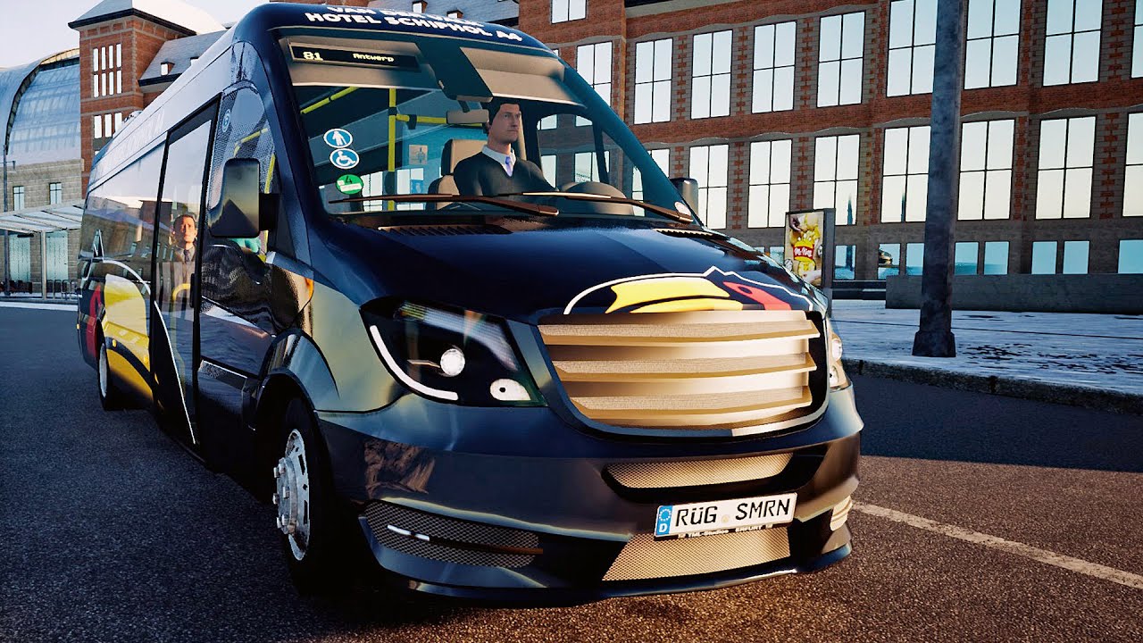 Mercedes-Benz SPRINTER ! ! ! Fernbus Simulator ! ! ! DLC W906 ! ! ! Gameplay ! ! !