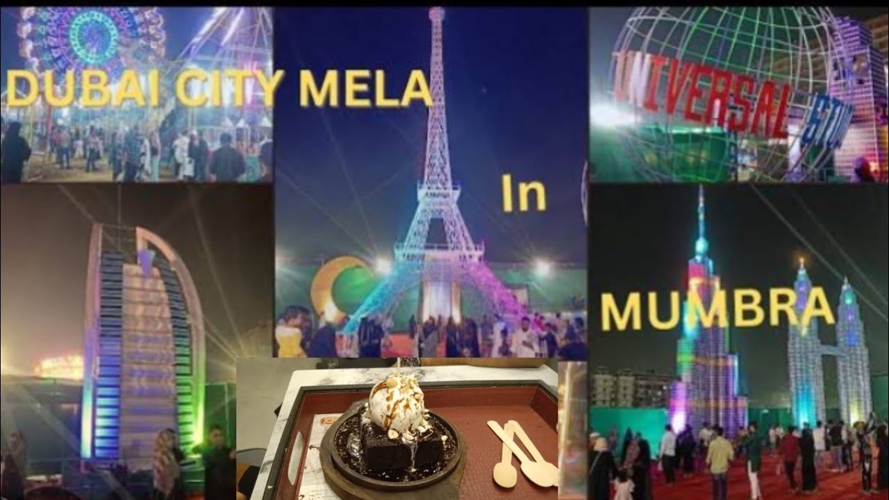 Mumbra Dubai City Mela||First time in Mumbra Dubai Theam Mela#mumbra #mumbai @firdoussamirshaikh