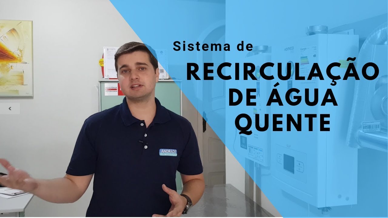 SISTEMA DE RECIRCULAÇÃO DE ÁGUA QUENTE PARA AQUECEDOR DE PASSAGEM A GÁS