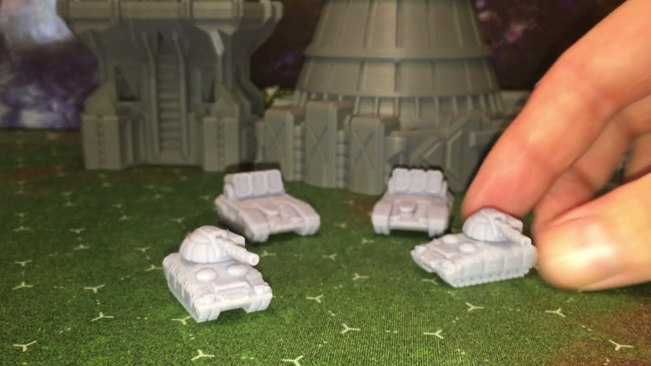 Death Ray Designs Battletech LRM Carrier & Light Tank Miniatures