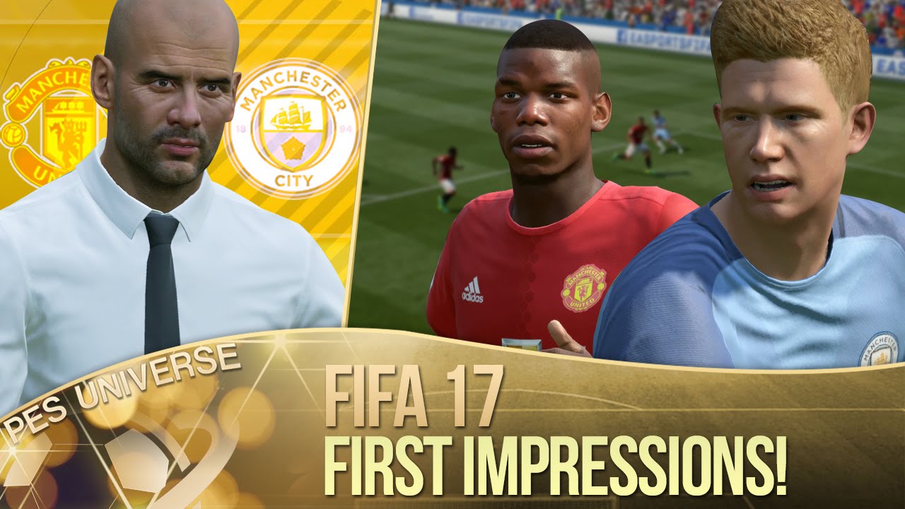 [TTB] FIFA 17 Gameplay - Manchester Derby - First Impressions - A Decent Start?
