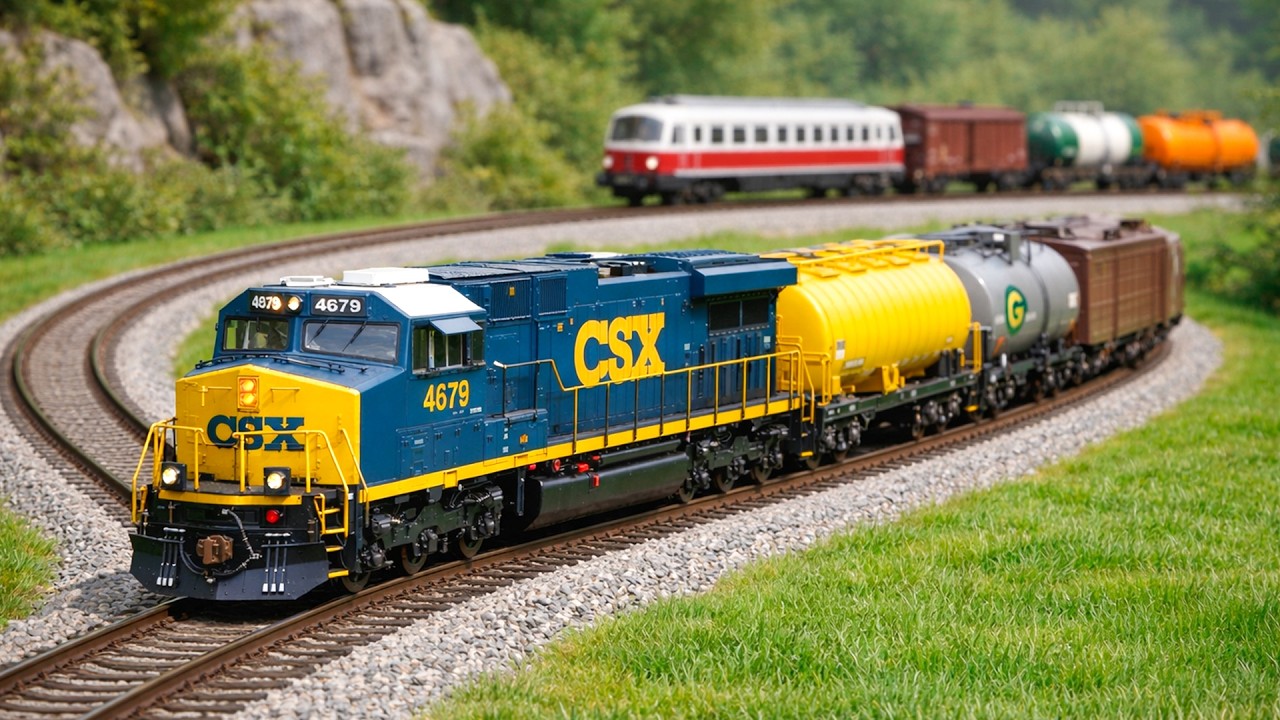 Athearn HO Scale CSX GP38-2 Unboxing | Model Train Collection