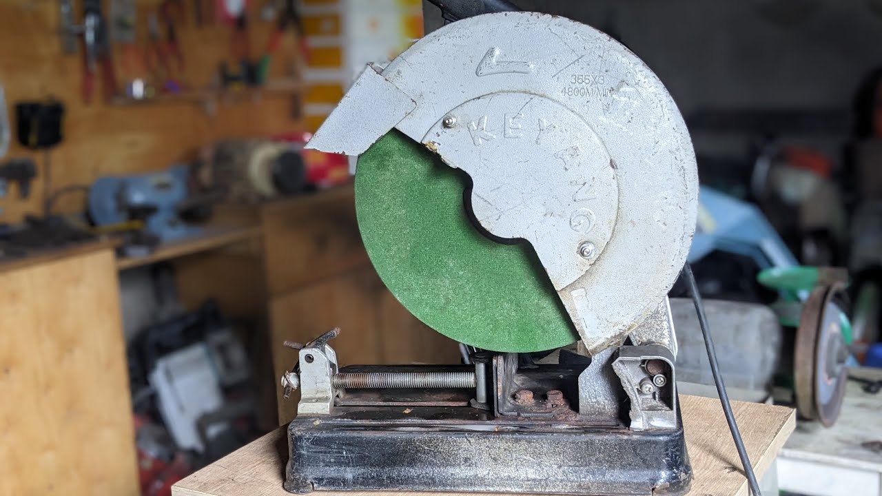 ĐÃ BÁN: Máy cắt sắt KEYANG Hàn Quốc, lưỡi 355mm, điện 220v, công suất 2300w siêu mạnh mẽ.