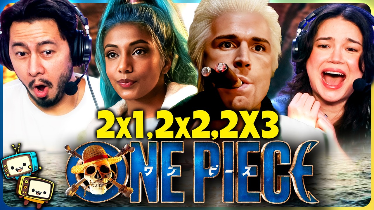 ONE PIECE 2x1, 2x2 & 2x3 Reaction! | What an exciting start to Season 2! | Netflix