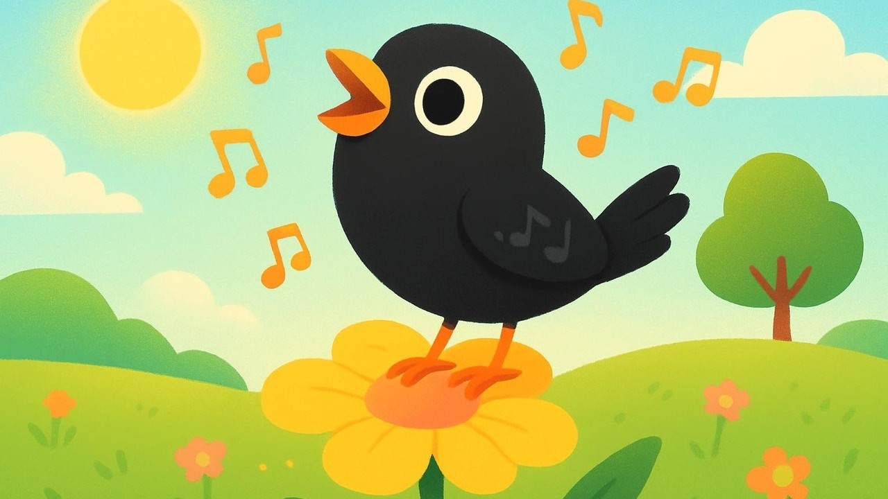 L’ultimo merlo di Gianni Rodari 🐦 Canzone per bambini