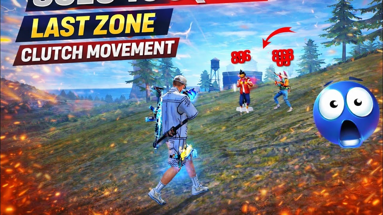 SOLO VS SQUAD 😱 LAST ZONE CLUTCH | 1v4 IMPOSSIBLE FIGHT 🔥 FREE FIRE PRO GAMEPLAY