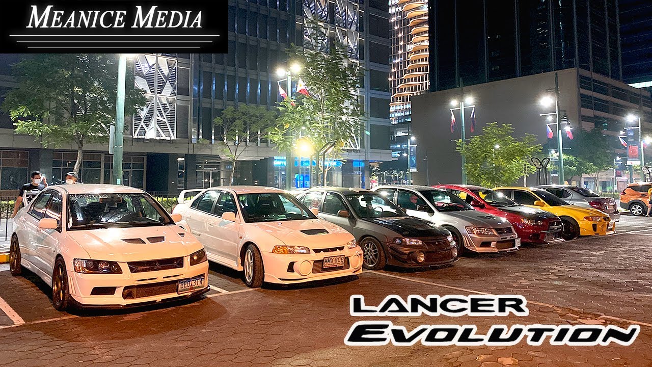 MITSUBISHI LANCER EVOLUTION MEET