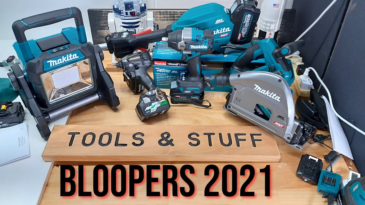 Tools & Stuff Bloopers 2021  |  Bloopers, Out-takes, Bonus Footage, Surprises!