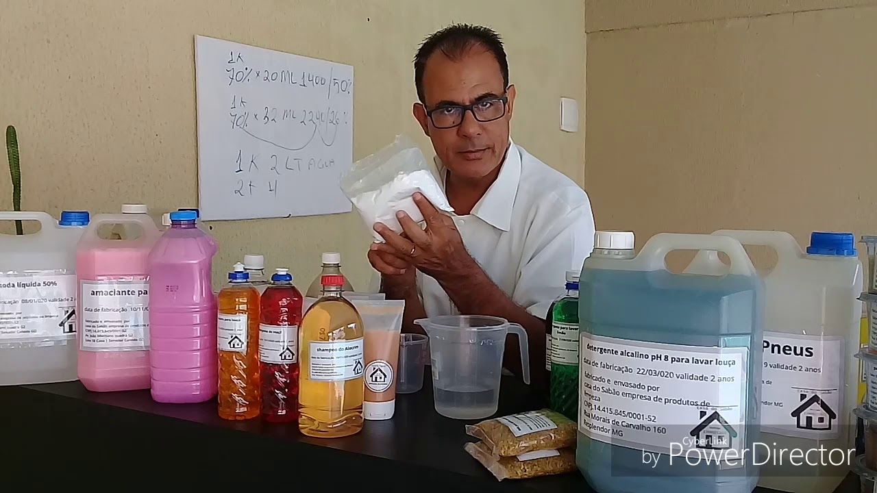 Aprenda a transforma lauril em pó no lauril liquido 27 %