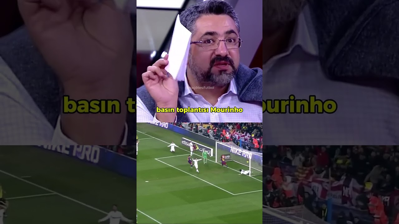 Barselona'nın Real Madrid'i 5-0 yendiği ma&ccedil; sonrası Mourinho'un basın toplantısı Serdar Ali &Ccedil;elikler