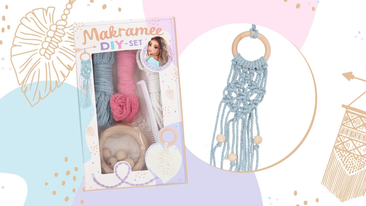 TOPModel DIY Makramee Wand-Deko