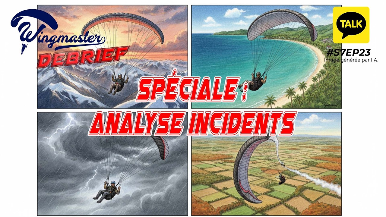 PARAPENTE : Spéciale : Analyse Incidents | S7EP23 | #parapente