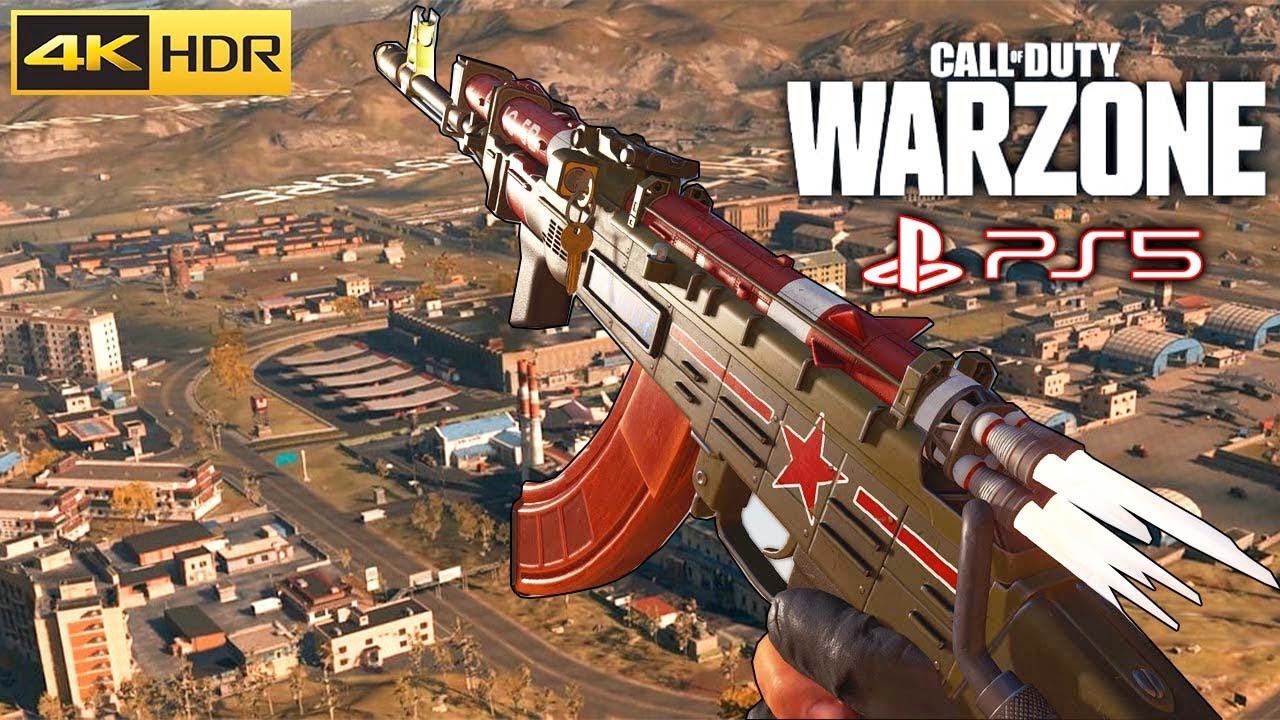 Call of Duty: Warzone Solo Cold War AK47 [PS5 4K] Gameplay