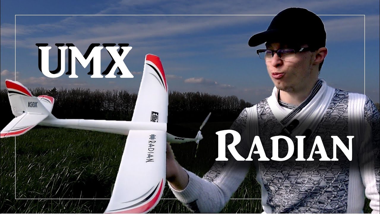 Présentation et Test UMX Radian BNF - SUPER Planeur RC