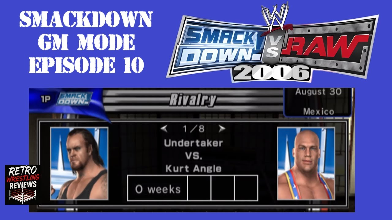 WWE General Manager Mode Episode 10 (WWE Smackdown vs. Raw 2006) (PS2)