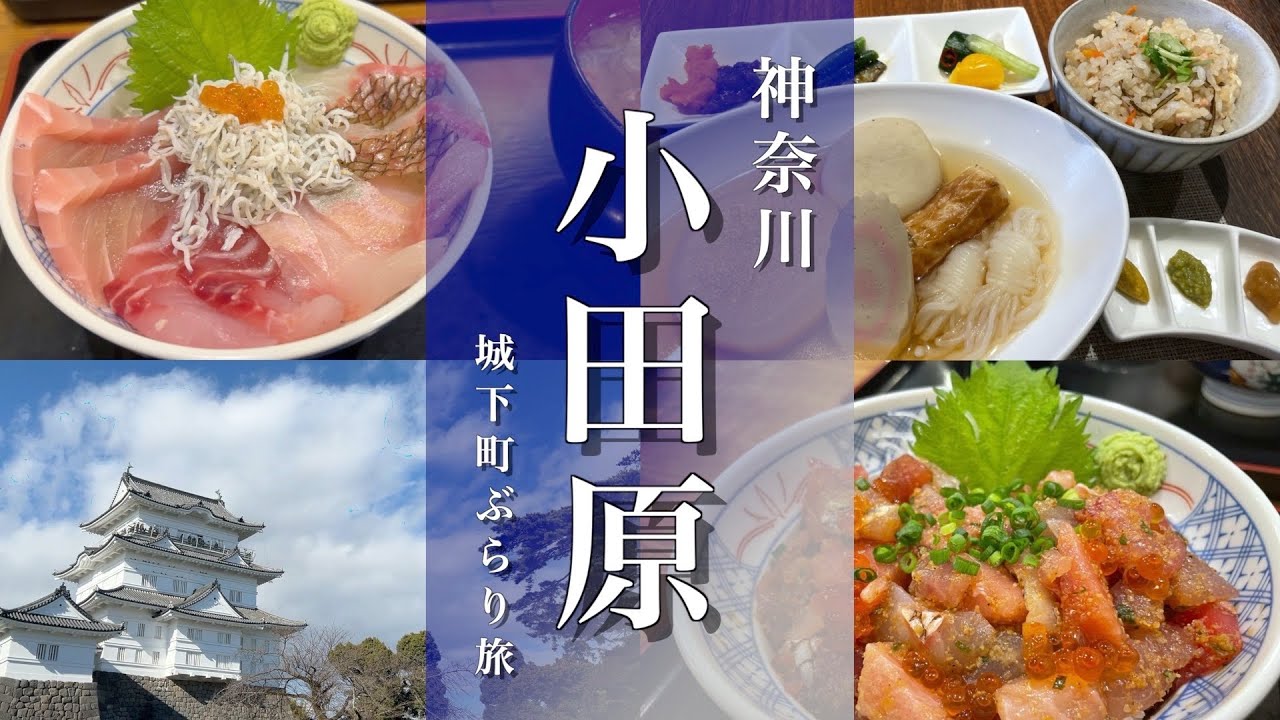 【小田原観光】小田原城と早川港でグルメ観光！