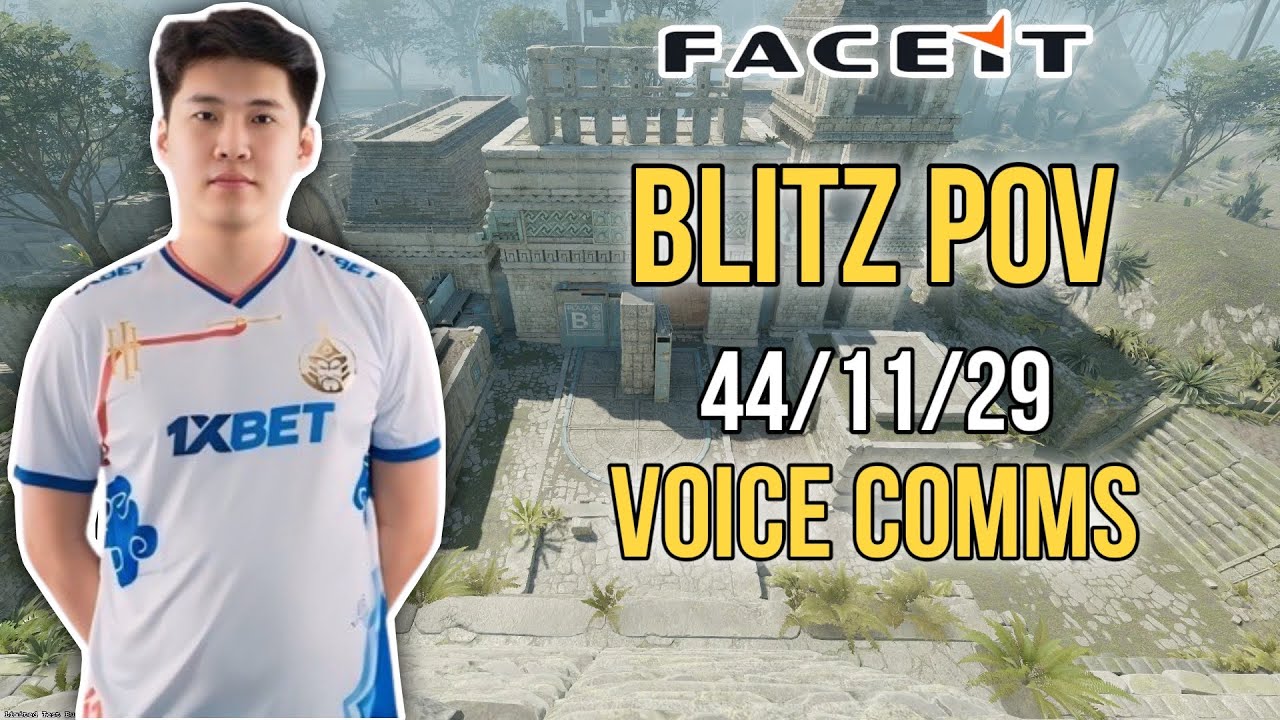 bLitz POV w/maaRaa, 910 + VOICE COMMS CS2 FACEIT ( 44/11/29 ) August 12th 2024