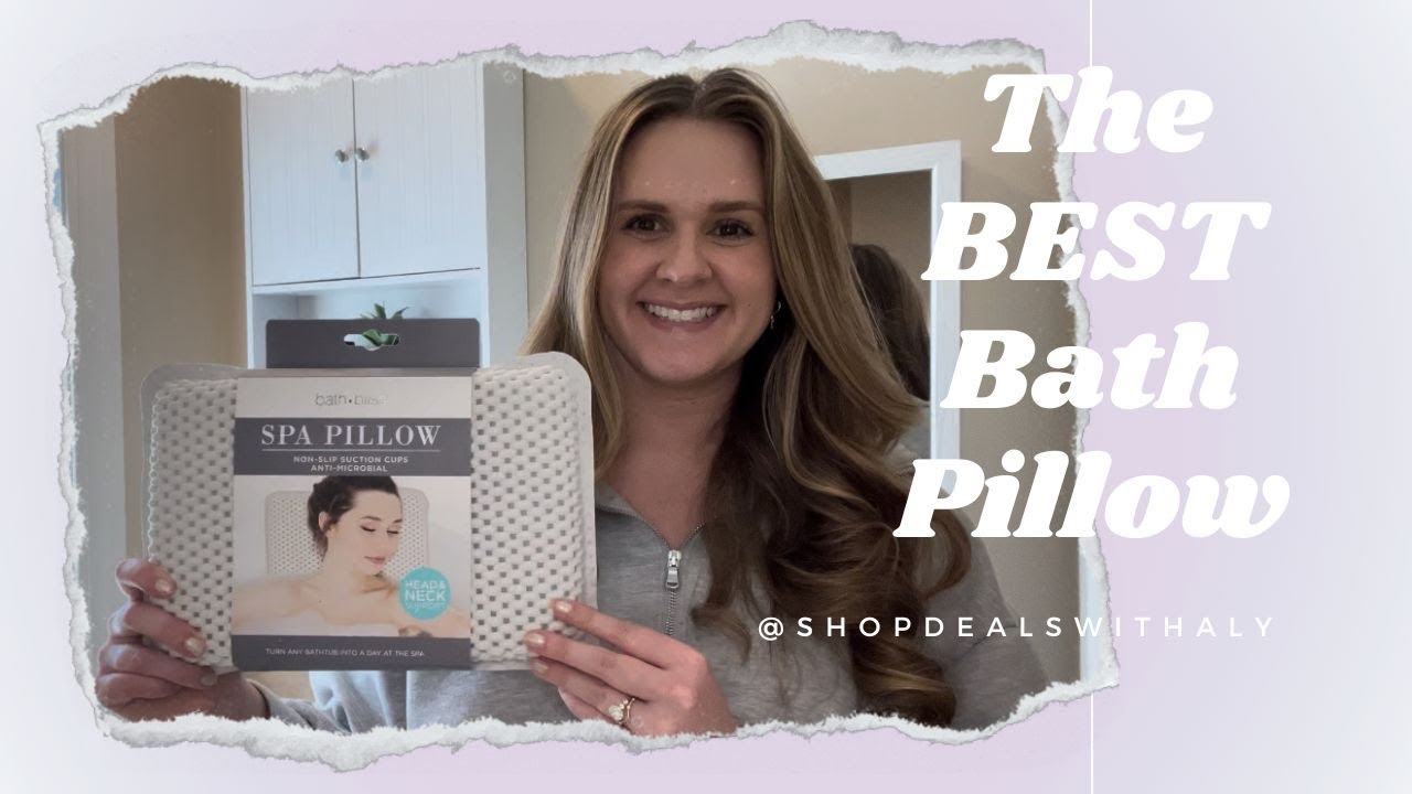 This is the Best Bath Pillow! Simple & Affordable