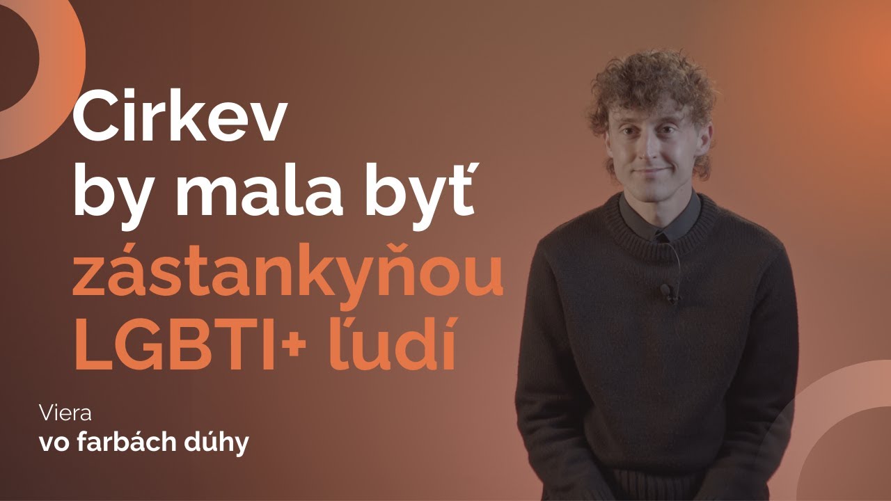 Štefanec: Registrované partnerstvá by mali byť samozrejmosťou |Celý rozhovor (Viera vo farbách dúhy)