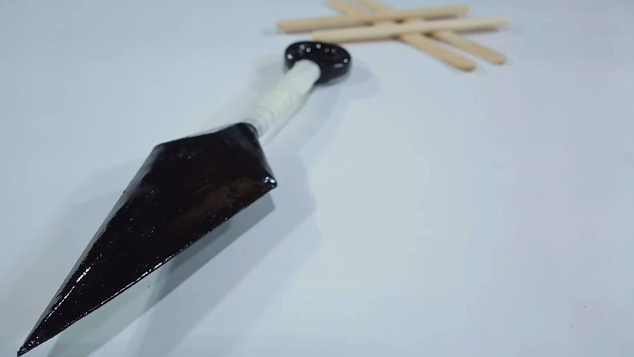 Kunai Popsicle Sticks