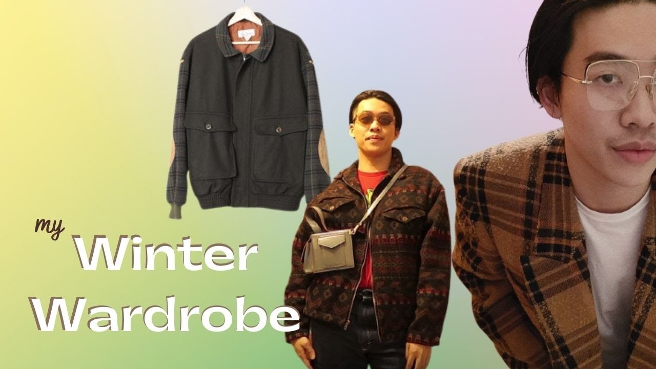 Vlog ❄️ My WINTER WARDROBE (vintage edition)