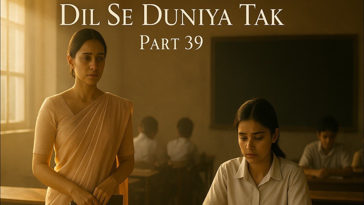 Dhoonde ankhiya 👀 /dil se duniya tak part 39// teacher student love story//