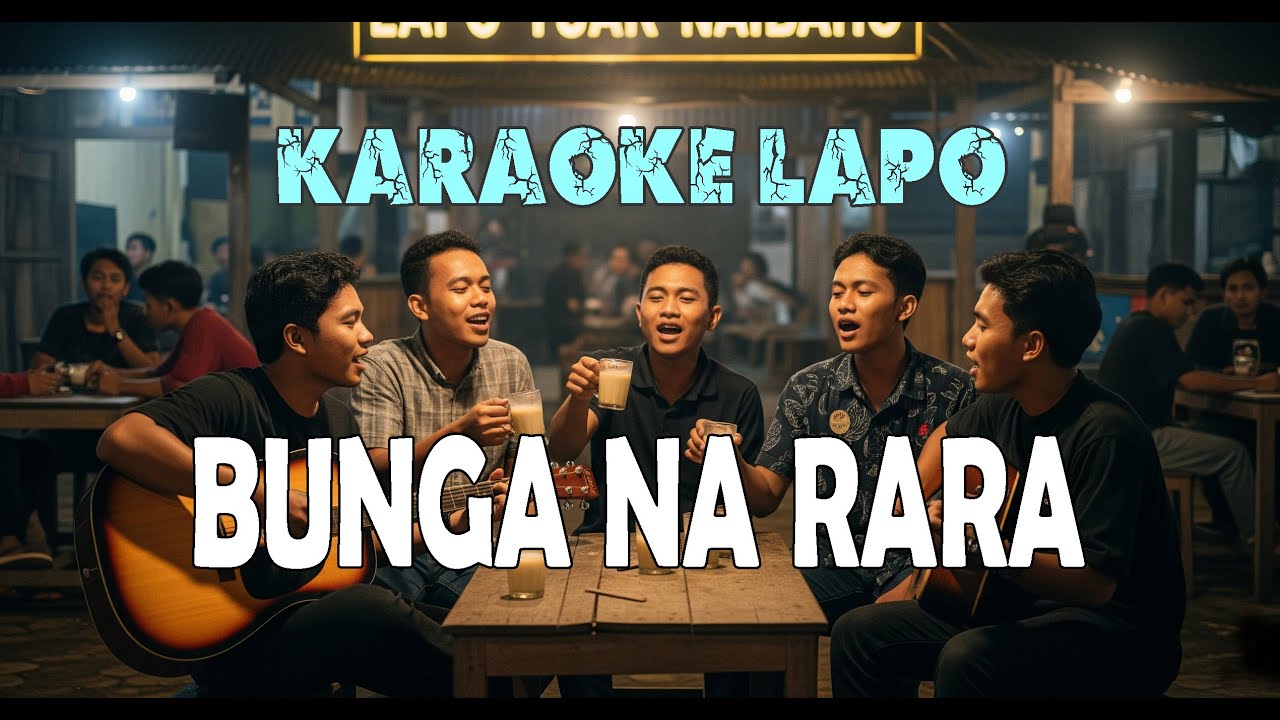 Karaoke Bunga Na Rara Lirik-Nada Pria Versi Parmitu Gitar