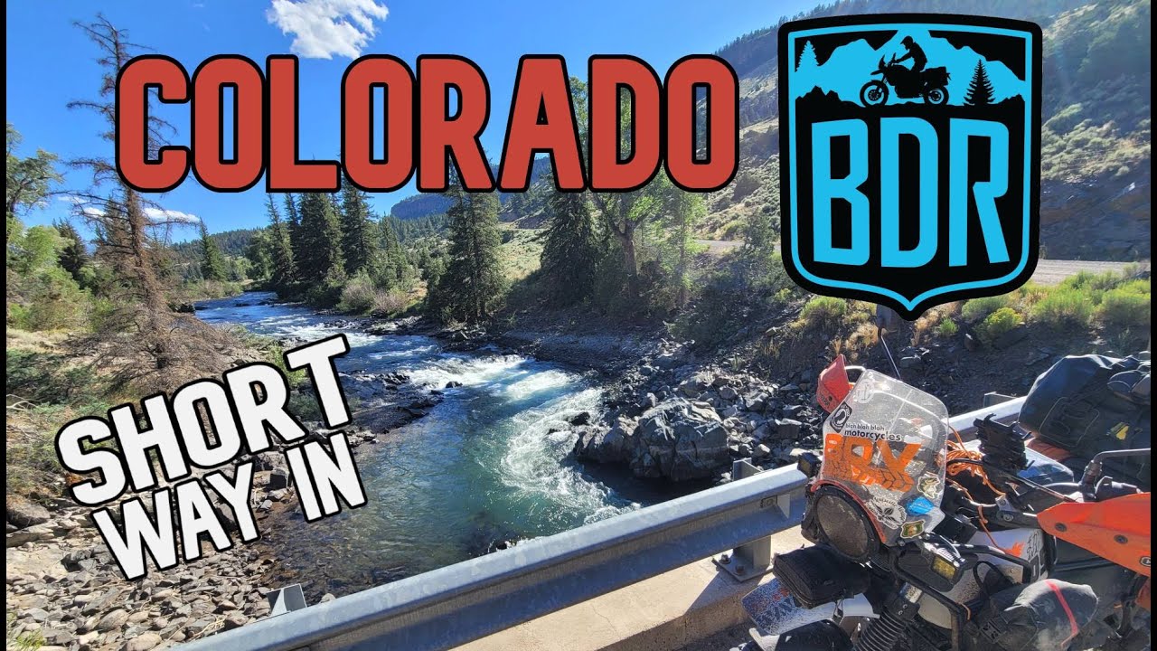 80Vdualsport on the Colorado BDR
