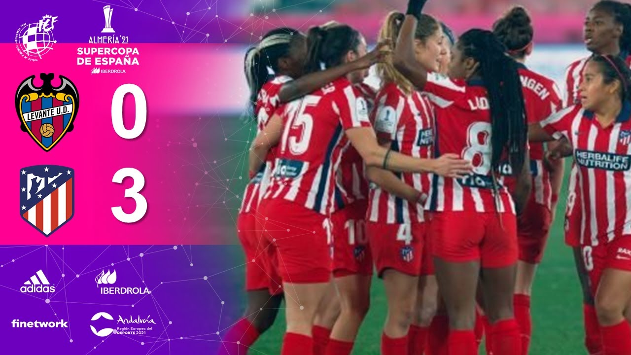RESUMEN | Así fue el triunfo del Atlético de Madrid en la Supercopa de España Femenina (0-3)