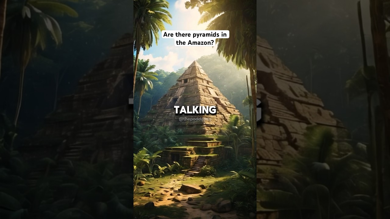 Are there hidden pyramids in the Amazon rainforest? #amazonrainforest #pyramid #aliens #nasa #usa
