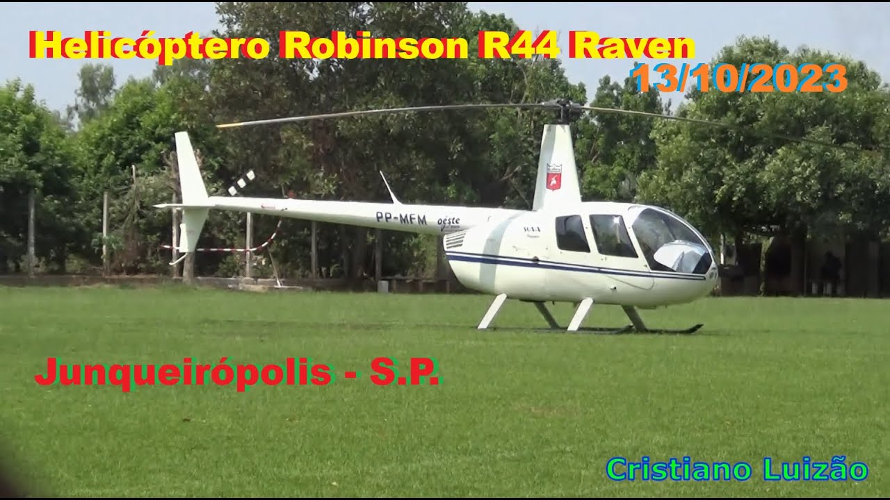 Helicóptero 14/10/2023 em Junqueirópolis - S.P. 👍👏💥