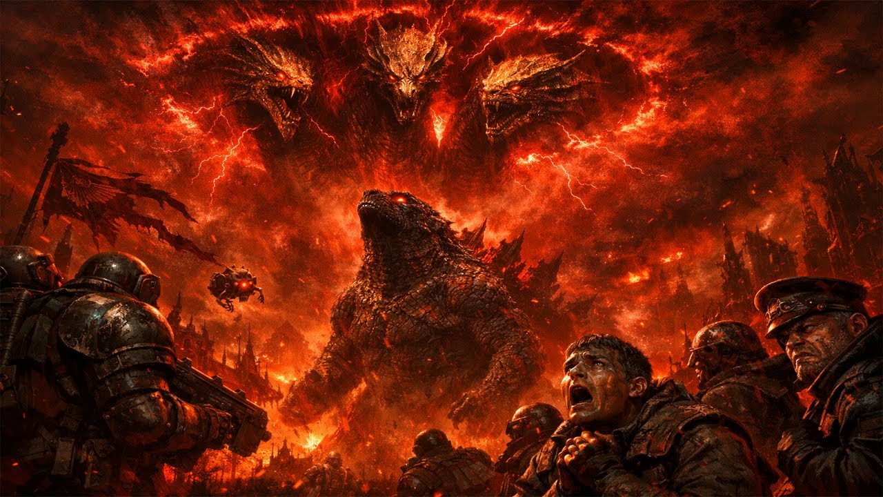 What If Monsterverse Appeared in Warhammer 40K