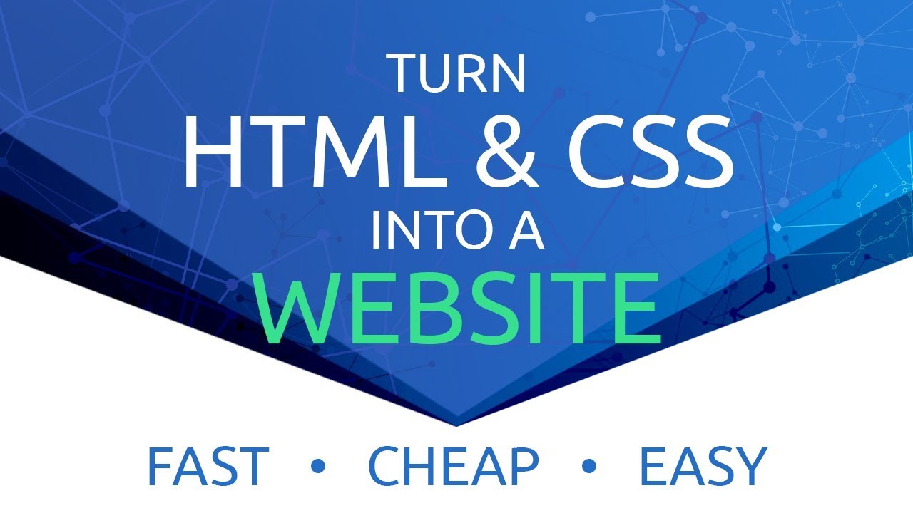Как создать сайт с помощью HTML и CSS &mdash; БЫСТРО, ДЕШЕВО, ЛЕГКО