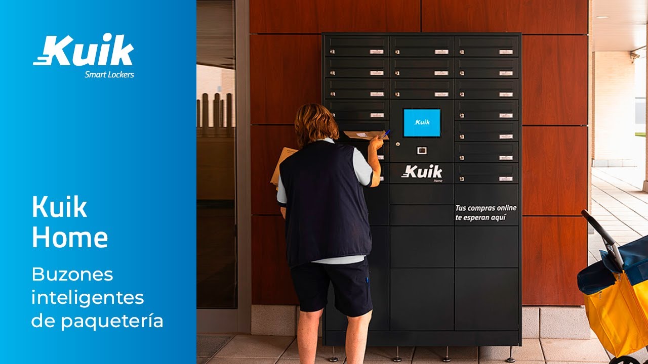 Kuik Home: buzones inteligentes de paquetería | Kuik Smart Lockers by BTV