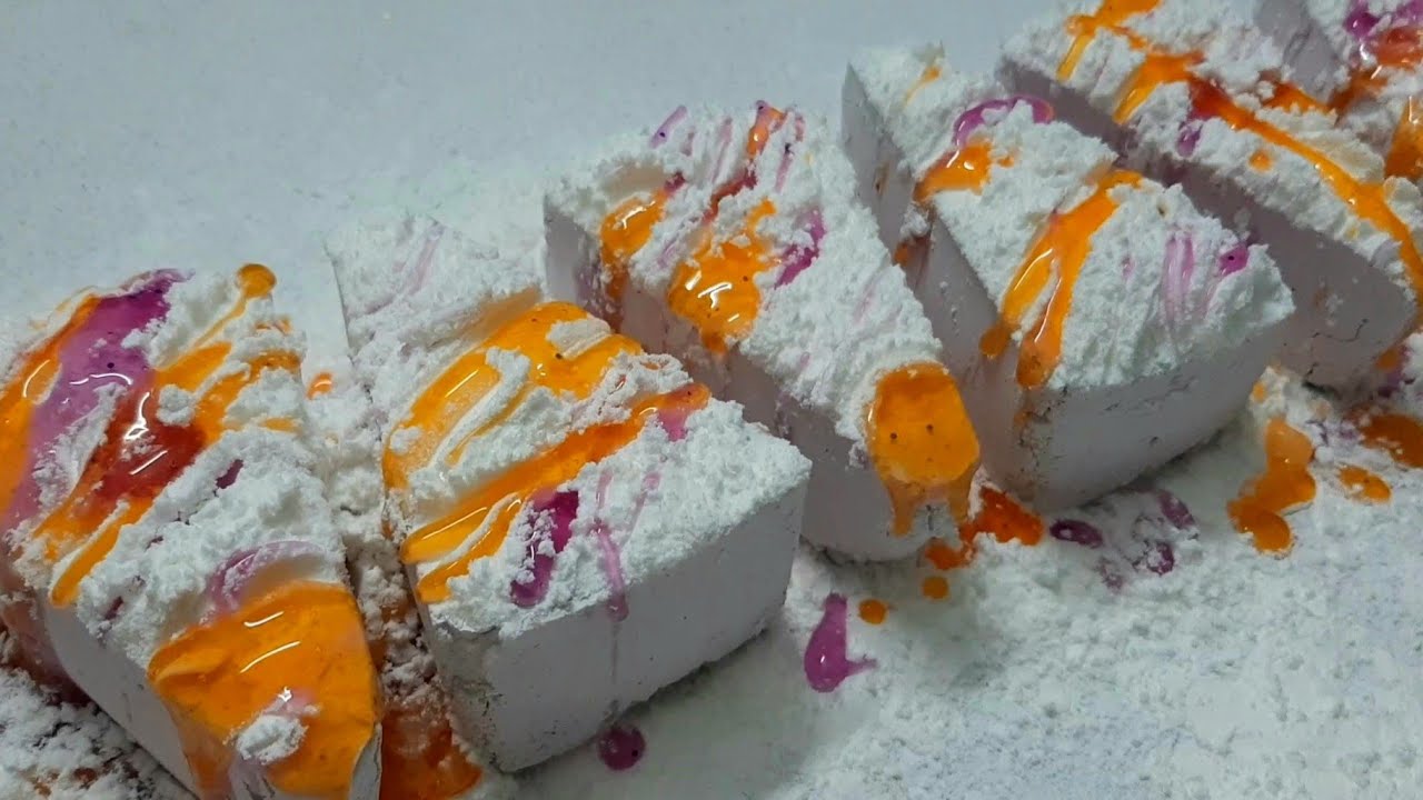 Gym Chalk Reforms Messy Crumble  #gymchalk #reformedgymchalk #gymchalkasmr #gymchalkcrumbles