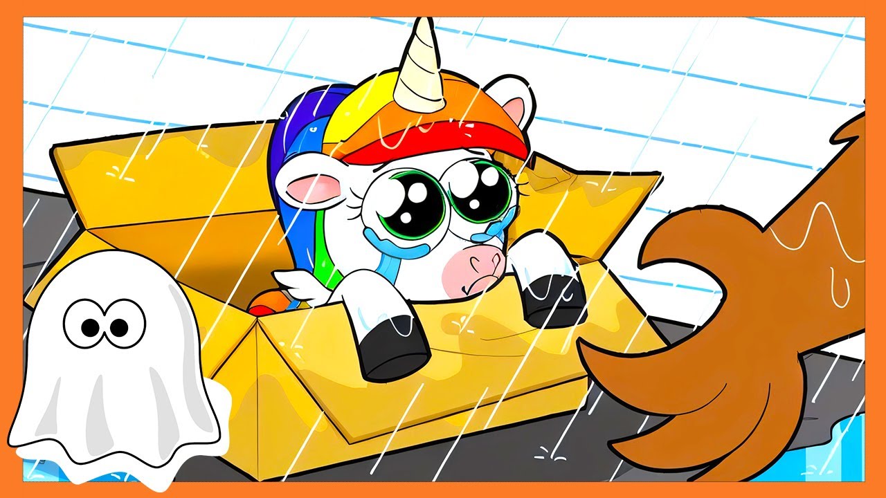 SAD ORIGIN OF UNICORN! 🦄 🎃 👻 | BOY & DRAGON | WildBrain Kids