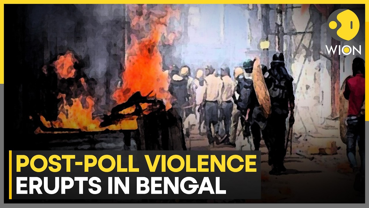 Bengal Elections: BJP, TMC Trade Charges As Post-Poll Violence Erupts In Bengal | WION