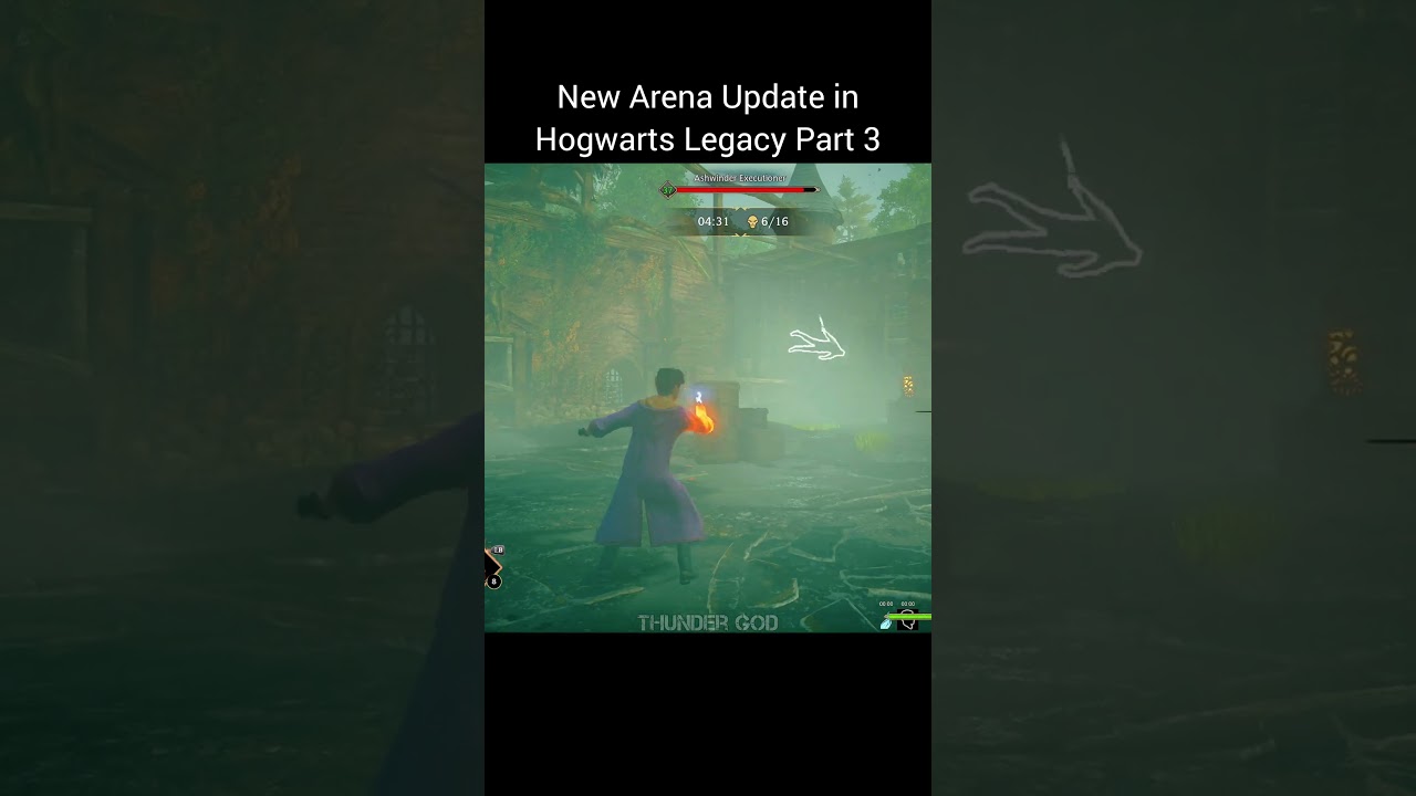 New Arena Update in Hogwarts Legacy Part 3 #gaming #harrypotter #shorts