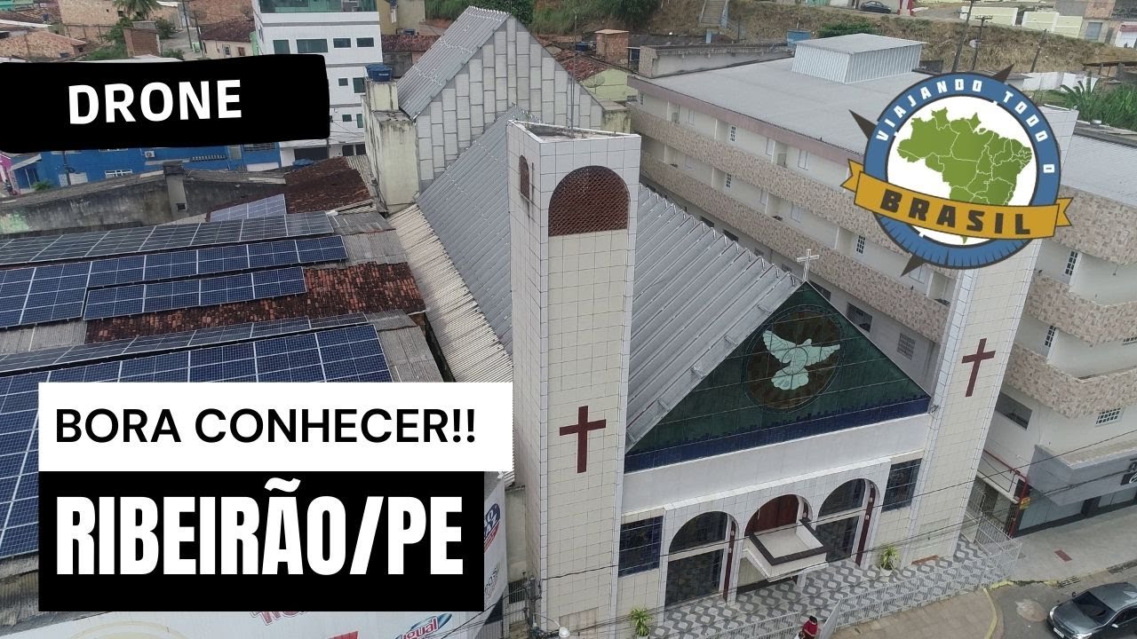 Ribeirão/PE - Drone - Viajando Todo o Brasil