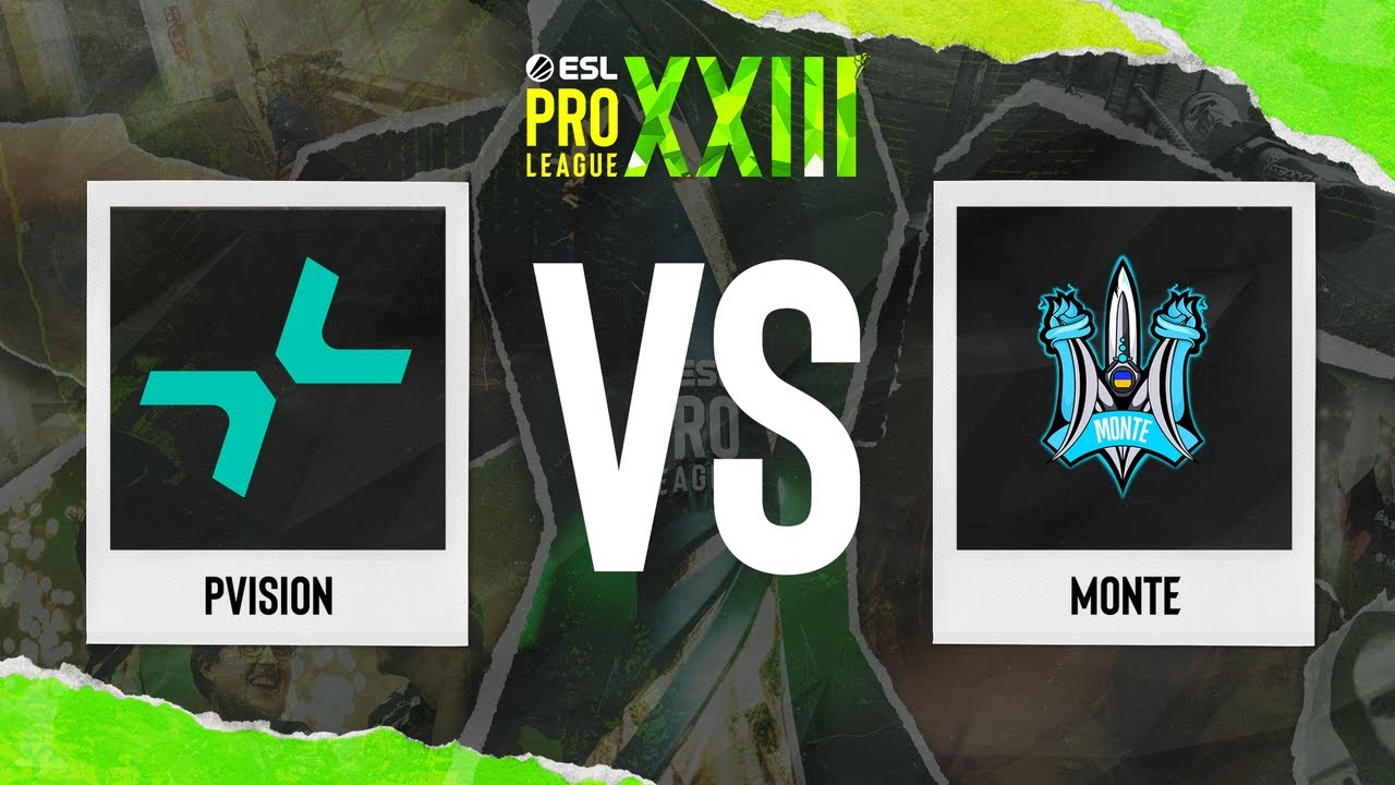 PVISION vs. Monte - ESL Pro League Season 23 - Stage 1