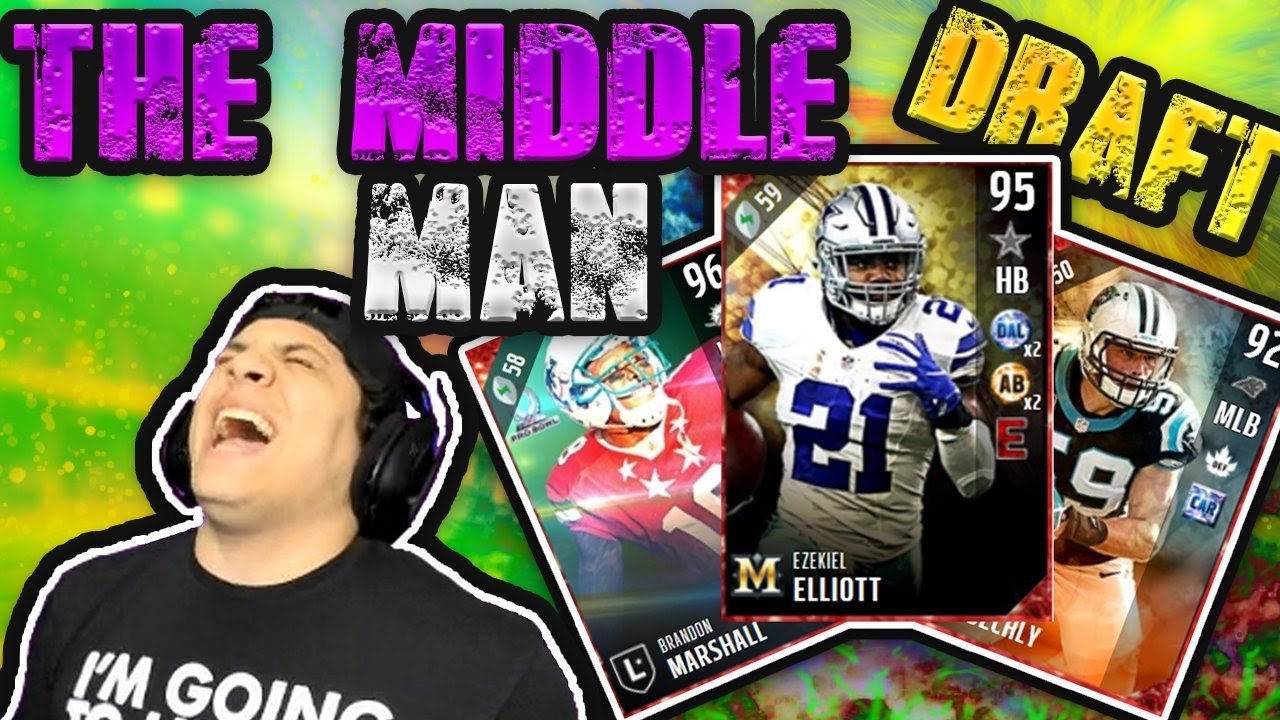 THE USERS ARE TOO REAL! (MIDDLE PICK ONLY CHALLENGE) - MADDEN 17 DRAFT CHAMPIONS