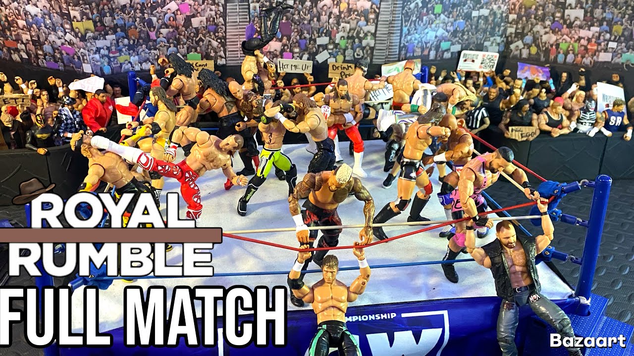 DCW Royal Rumble: WWE Action Figure Royal Rumble Match! (WWE Pic Fed)